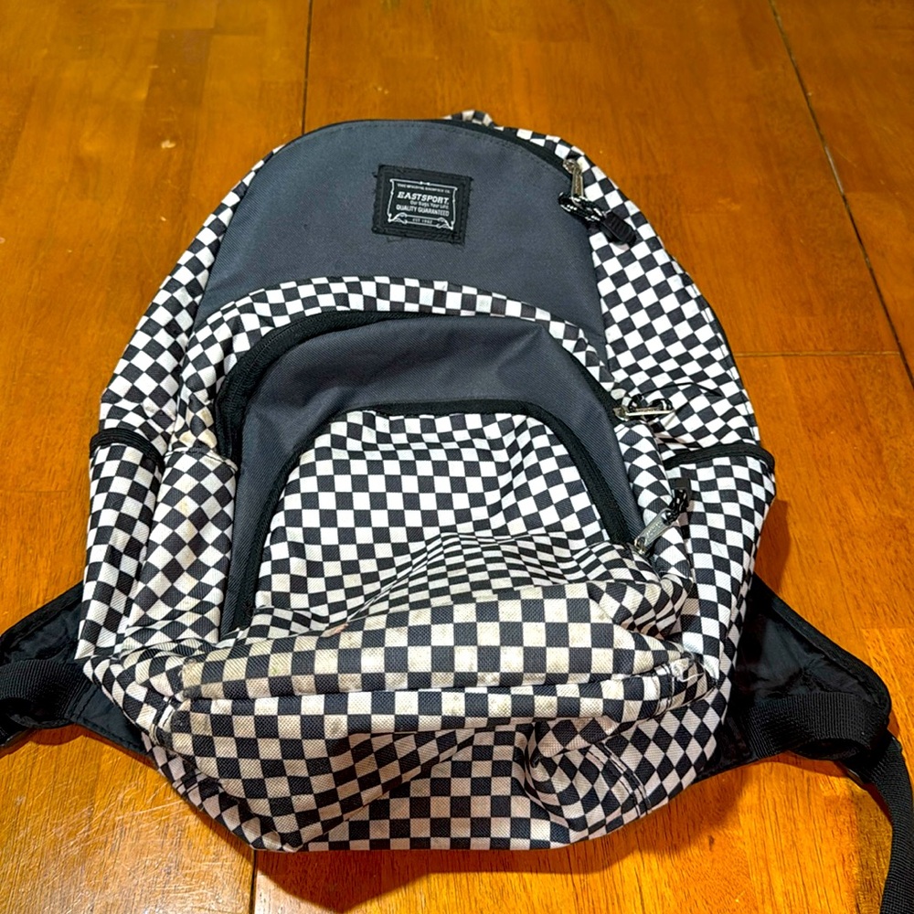 East Sport checkered backpack